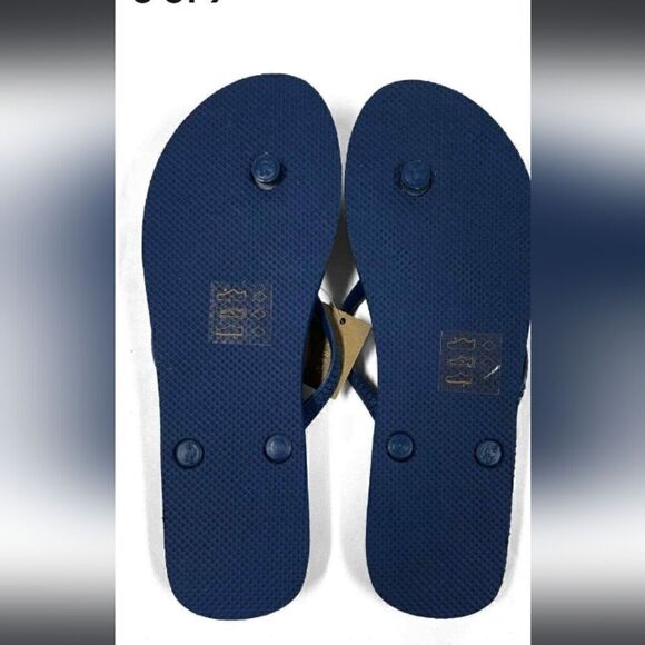 J CREW Star Print Flip Flops Sz 8 NWT - Picture 4 of 7